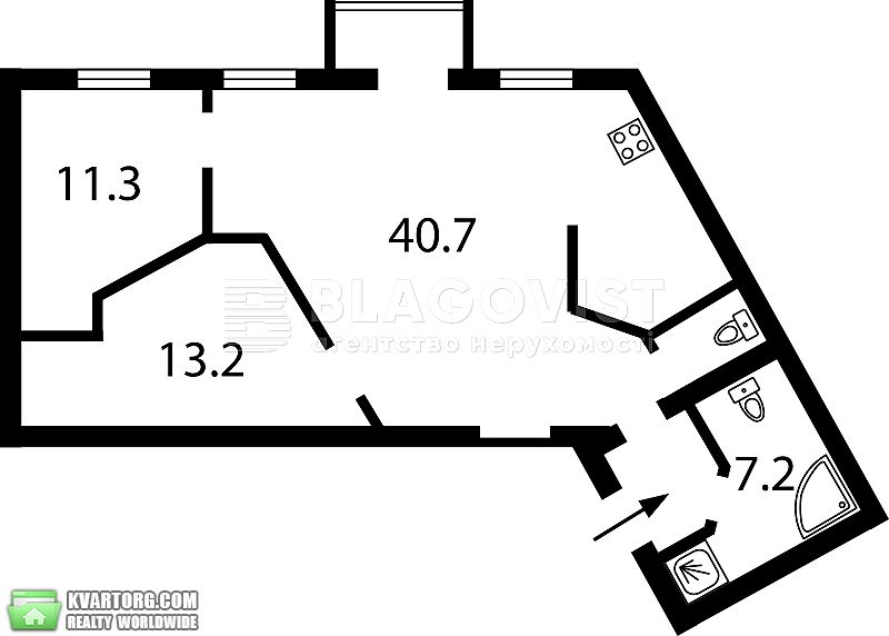 Sell 3-room apartment. Киев,  Софиевская — photo 1