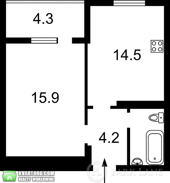 Sell 1-room apartment. Киев, Черновола — photo 3
