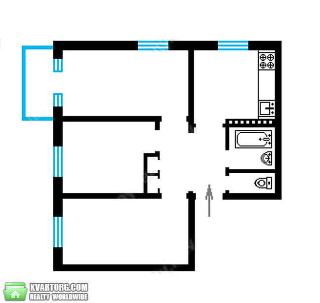 Sell 3-room apartment. Киев,  Серафимовича — photo 3