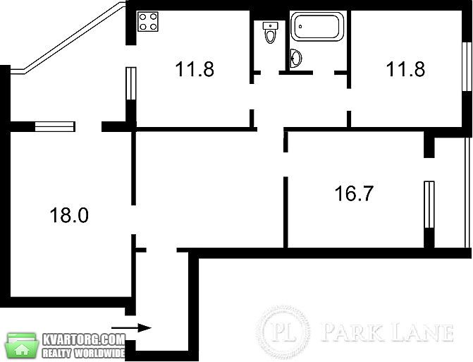 Sell 3-room apartment. Киев,  Григоренко пр — photo 2