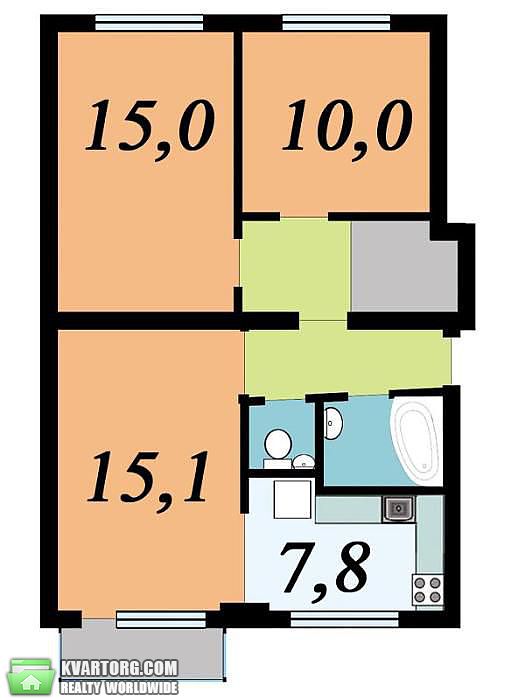 Sell 3-room apartment. Киев,  Туполева — photo 10