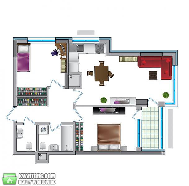 Sell 2-room apartment. Киев,  Заречная — photo 3
