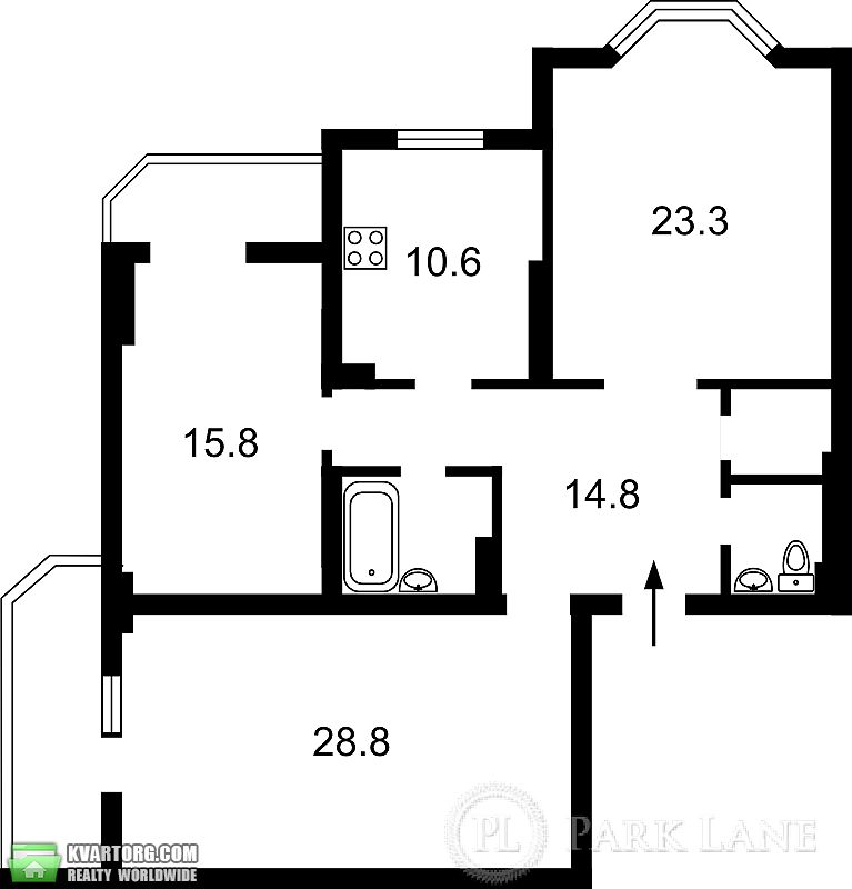Sell 3-room apartment. Киев, Героев Сталинграда пр — photo 6