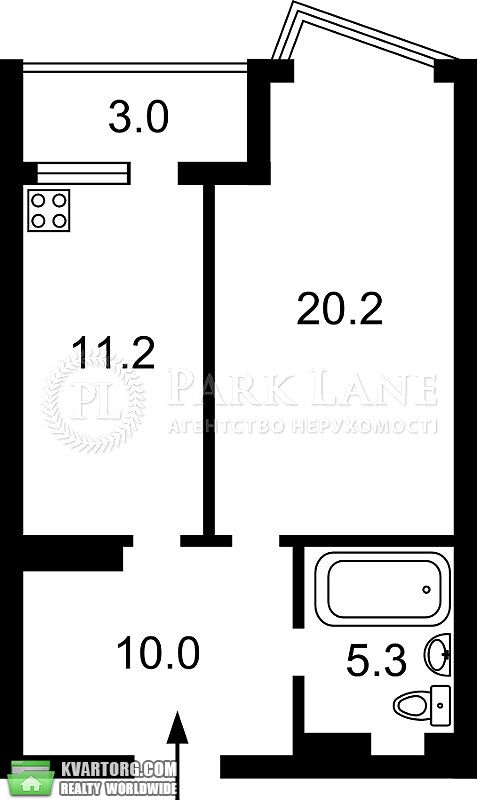 Sell 1-room apartment. Киев,  Драгоманова — photo 2
