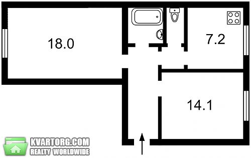 Sell 2-room apartment. Киев, Подвысоцкого — photo 1