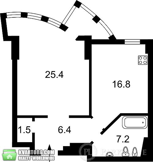 Sell 2-room apartment. Киев,  Дружбы Народов бул — photo 4