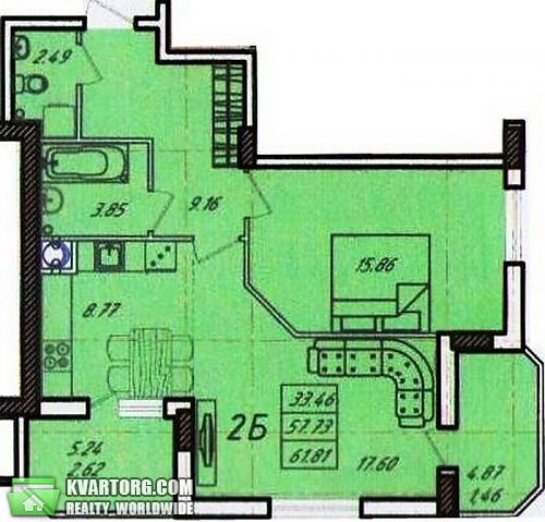 Sell 2-room apartment. Одесса, Маршала Жукова проспект — photo 2
