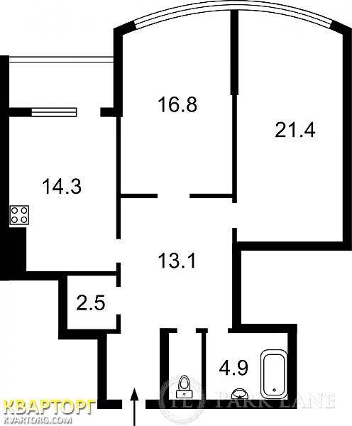 Sell 2-room apartment. Киев, Драгоманова — photo 5