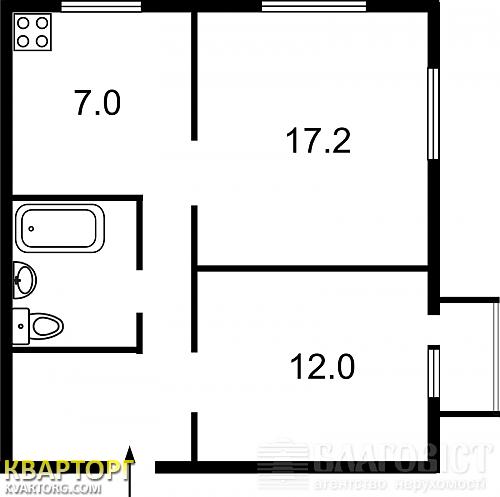 Sell 2-room apartment. Киев,  40-летия Октября просп — photo 2