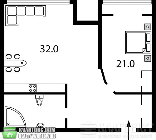 Sell 2-room apartment. Киев,  Саксаганского — photo 6