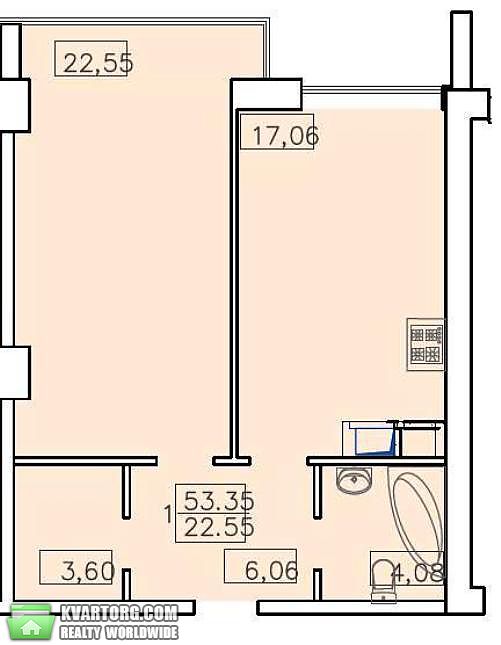 Sell 1-room apartment. Одесса, Французский бульвар — photo 3