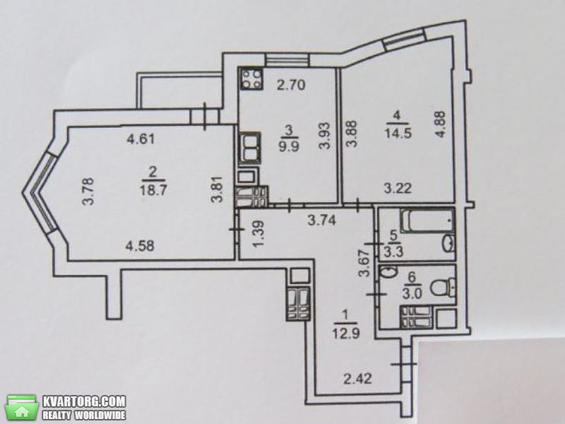 Sell 2-room apartment. Киев,  Радунская — photo 6