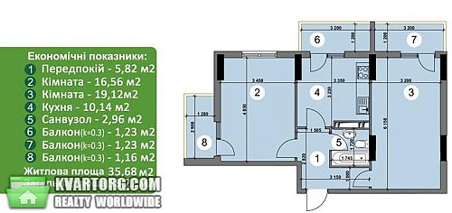 Sell 2-room apartment. Киев, Новоукраинская — photo 1