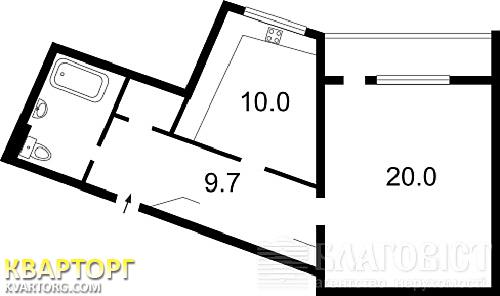 Sell 1-room apartment. Киев, Княжий Затон — photo 2