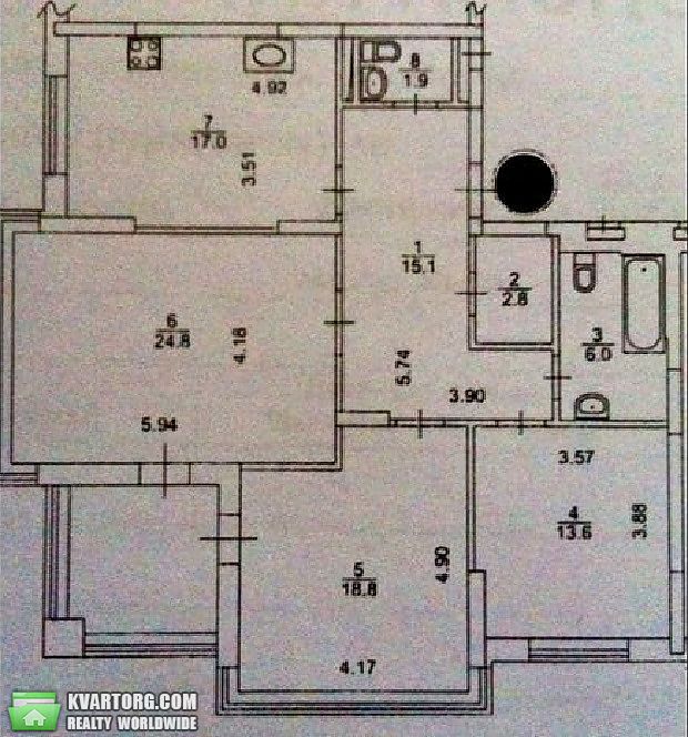 Sell 3-room apartment. Киев,  Днепровская наб — photo 6