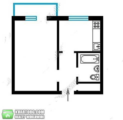 Sell 1-room apartment. Киев,  Мира пр — photo 1