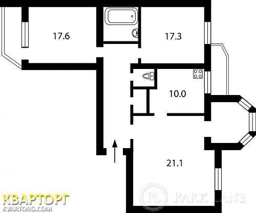 Sell 3-room apartment. Киев,  Тургеневская — photo 2