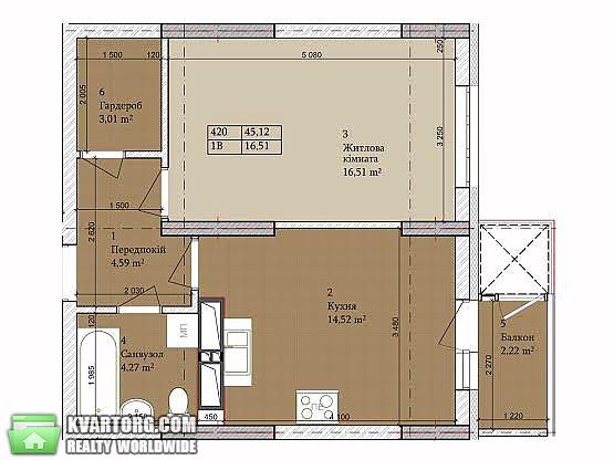 Sell 1-room apartment. Киев,  Багговутовская — photo 3
