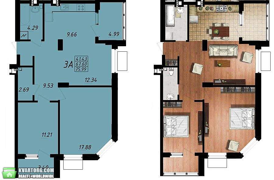 Sell 3-room apartment. Одесса, Маршала Жукова — photo 3