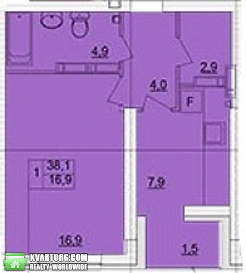 Sell 1-room apartment. Киев, Теремковская ул. — photo 5