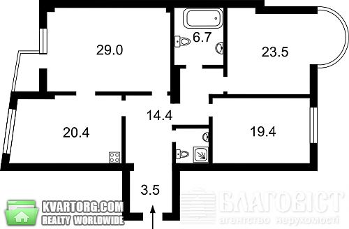 Sell 3-room apartment. Киев,  Московская — photo 2