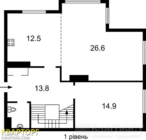 продам 3-комнатную квартиру. Киев,  Петрицького А - фото 2