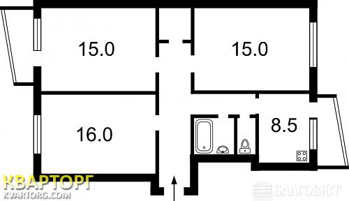 Sell 3-room apartment. Киев, Оболонский пр — photo 3