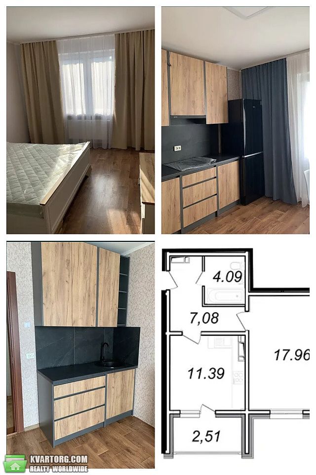 Rent out 1-room apartment. Киев,  Ясиноватский пер — photo 3
