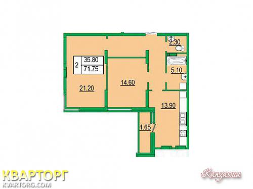 Sell 2-room apartment. Киев,  Вильямса — photo 1