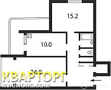 Sell 2-room apartment. Киев,  Старонаводницкая — photo 2