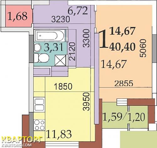 Sell 1-room apartment. Киев, Ахматовой — photo 1