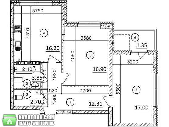 Sell 2-room apartment. Киев,  Ушинского — photo 4