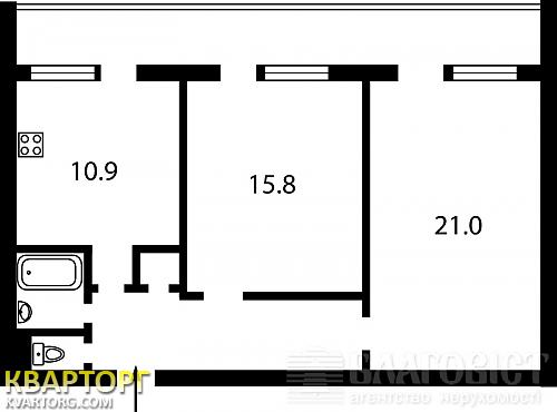 Sell 2-room apartment. Киев,  Павловская — photo 2