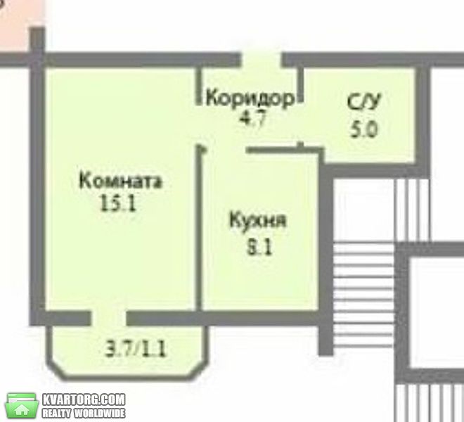 Sell 1-room apartment. Киев, Черкасская — photo 7
