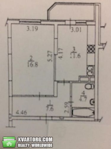 Sell 1-room apartment. Киев,  Ломоносова — photo 2