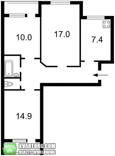 Sell 3-room apartment. Киев, Руденко — photo 2