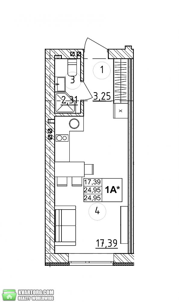 Sell 1-room apartment. Буча, Мирная — photo 7