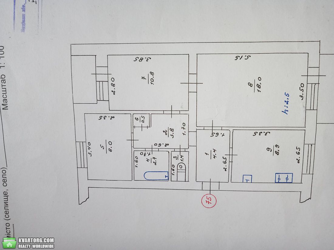 Sell 3-room apartment. Запорожье, Магистральная — photo 1