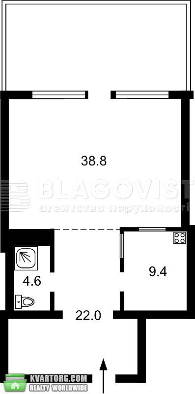 Sell 2-room apartment. Киев,  Кловский спуск — photo 4