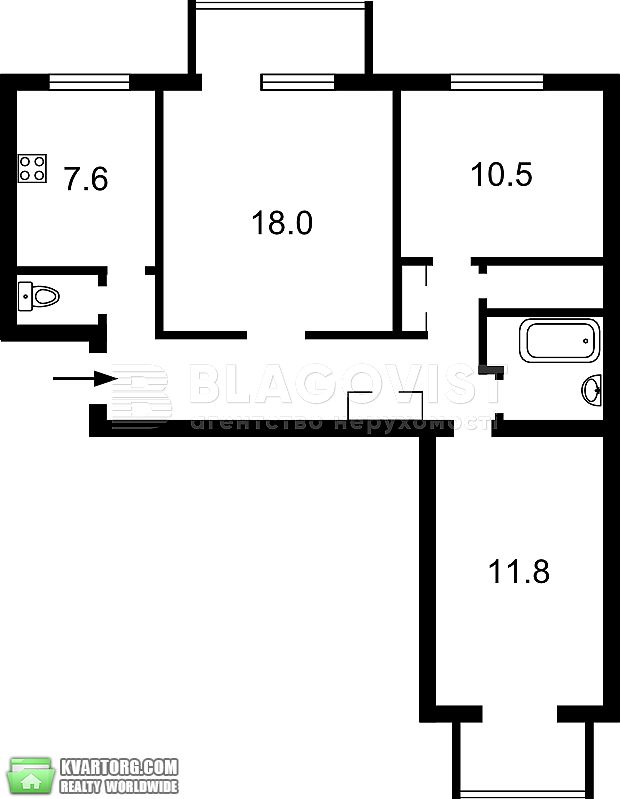 Sell 3-room apartment. Киев,  Мечникова — photo 3