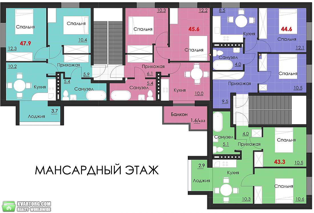 Sell 2-room apartment. Одесса, Левитана — photo 5