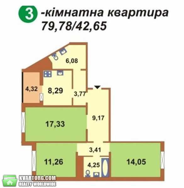 Sell 3-room apartment. Киев,  Милославская — photo 6