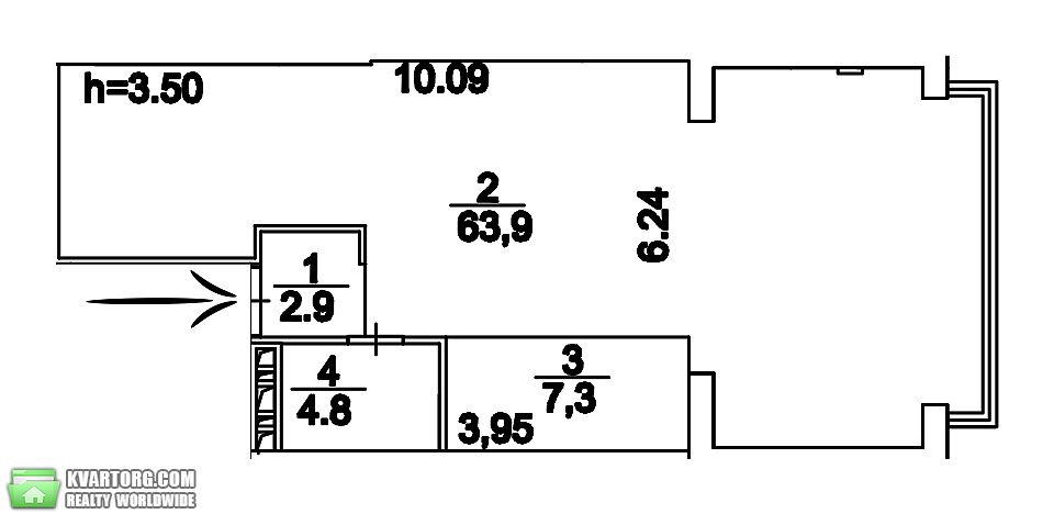 Sell 1-room apartment. Киев,  Лукьяновская — photo 2