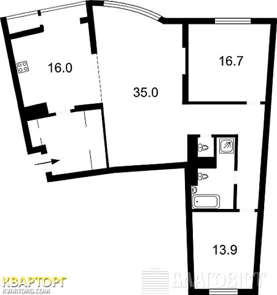 Rent out office. Киев,  Днепровская наб — photo 7