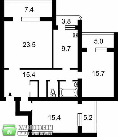 Sell 3-room apartment. Киев,  Старонаводницкая — photo 4
