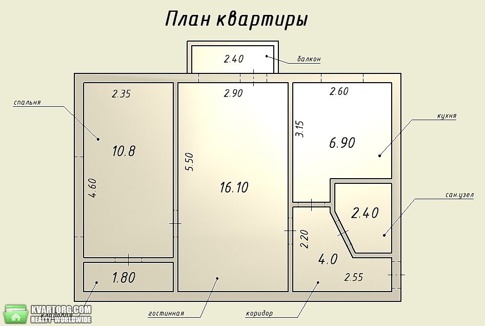 Sell 2-room apartment. Днепропетровск, Горького — photo 1