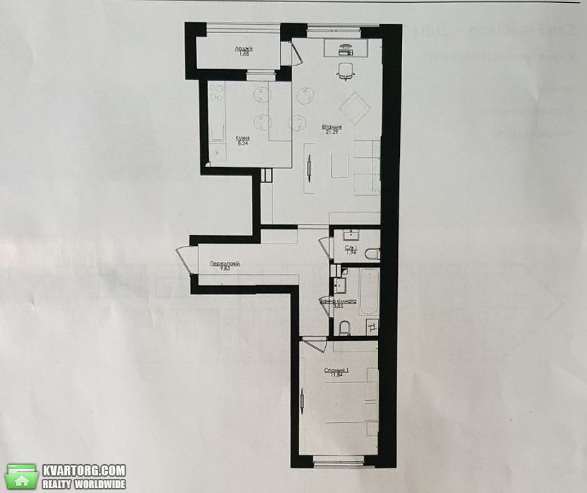 Sell 1-room apartment. Киев,  Победы пр — photo 3