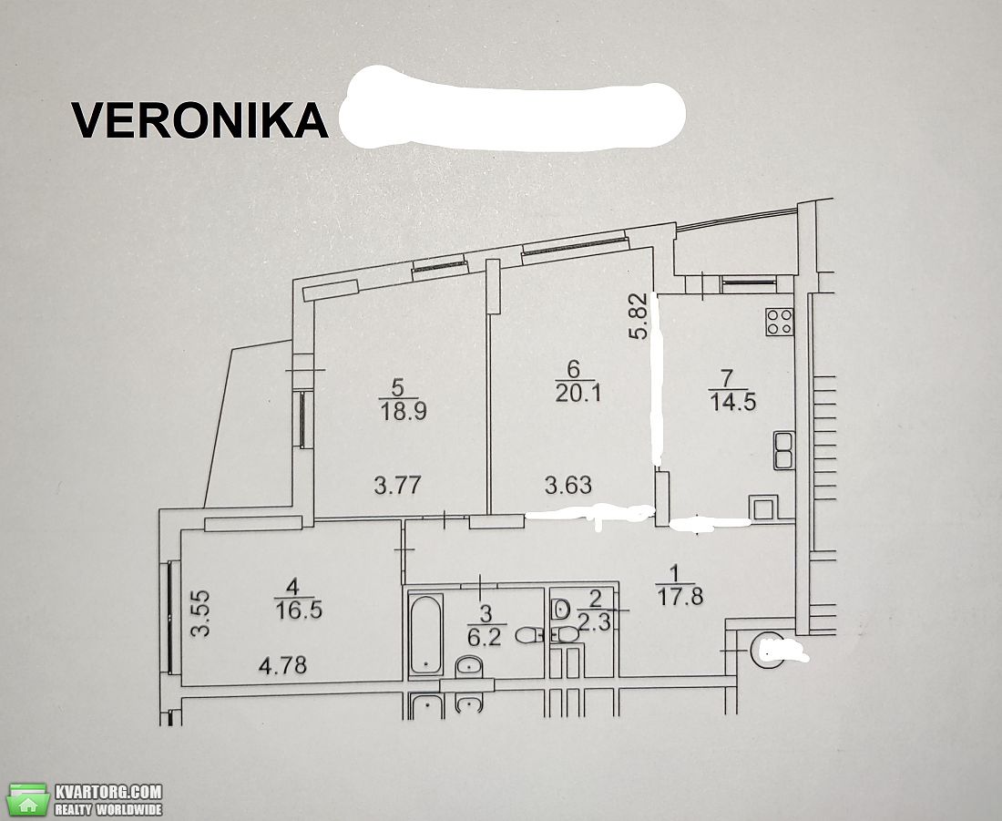 Sell 3-room apartment. Киев,  Панельная — photo 7