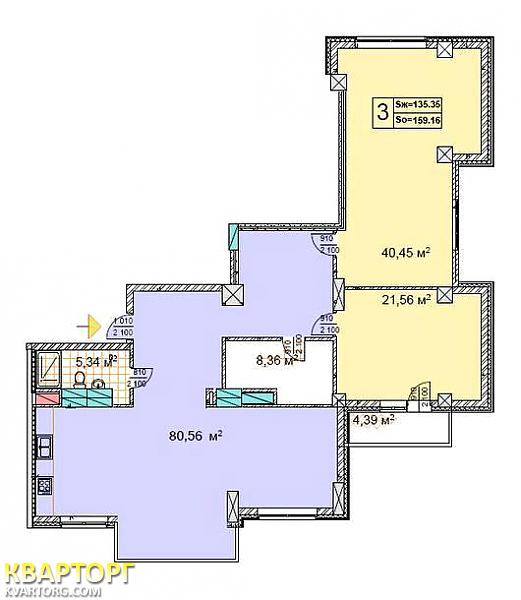 Sell 3-room apartment. Киев,  Драгомирова — photo 2