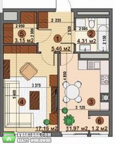 Sell 1-room apartment. Киев, Юнатская — photo 2